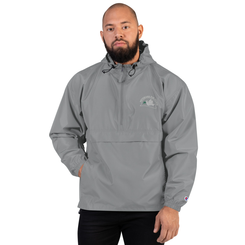 VFP Logo Packable Jacket - Veterans For Peace Store