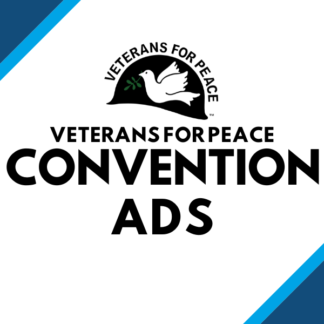 Veterans For Peace Convention Ads