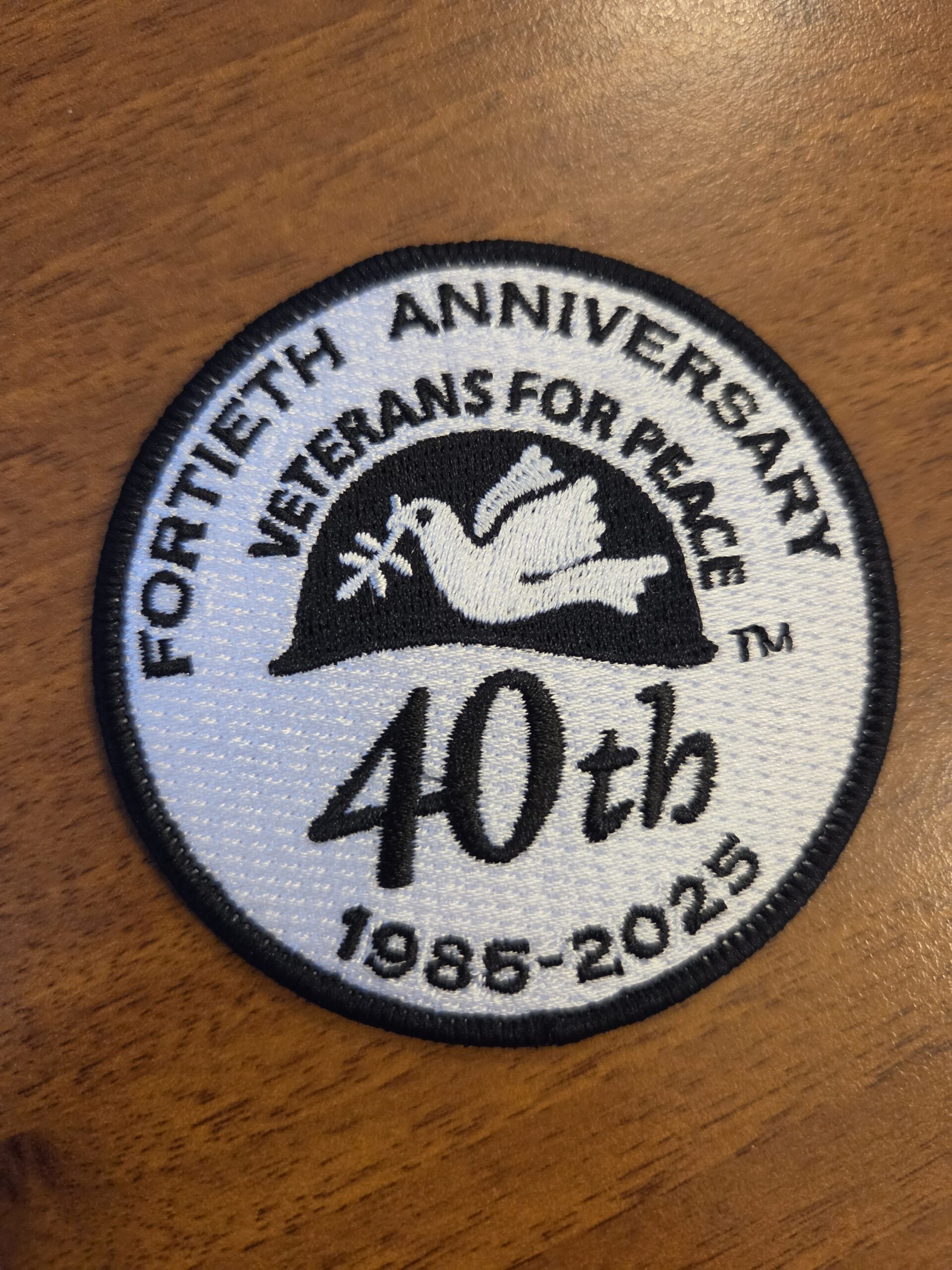 VFP 40th Anniversary Embroidered Patch - Image 3