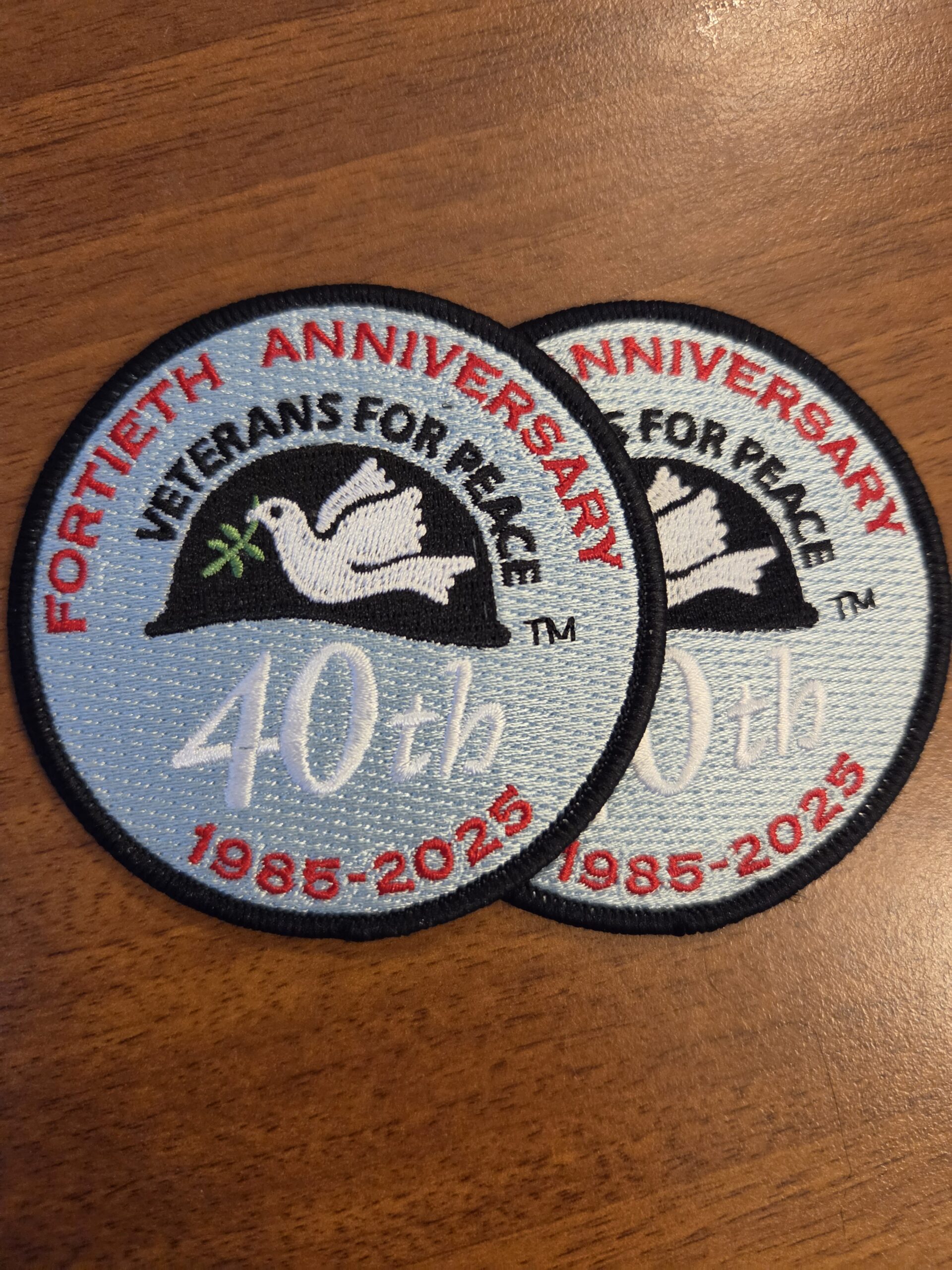 VFP 40th Anniversary Embroidered Patch - Image 2